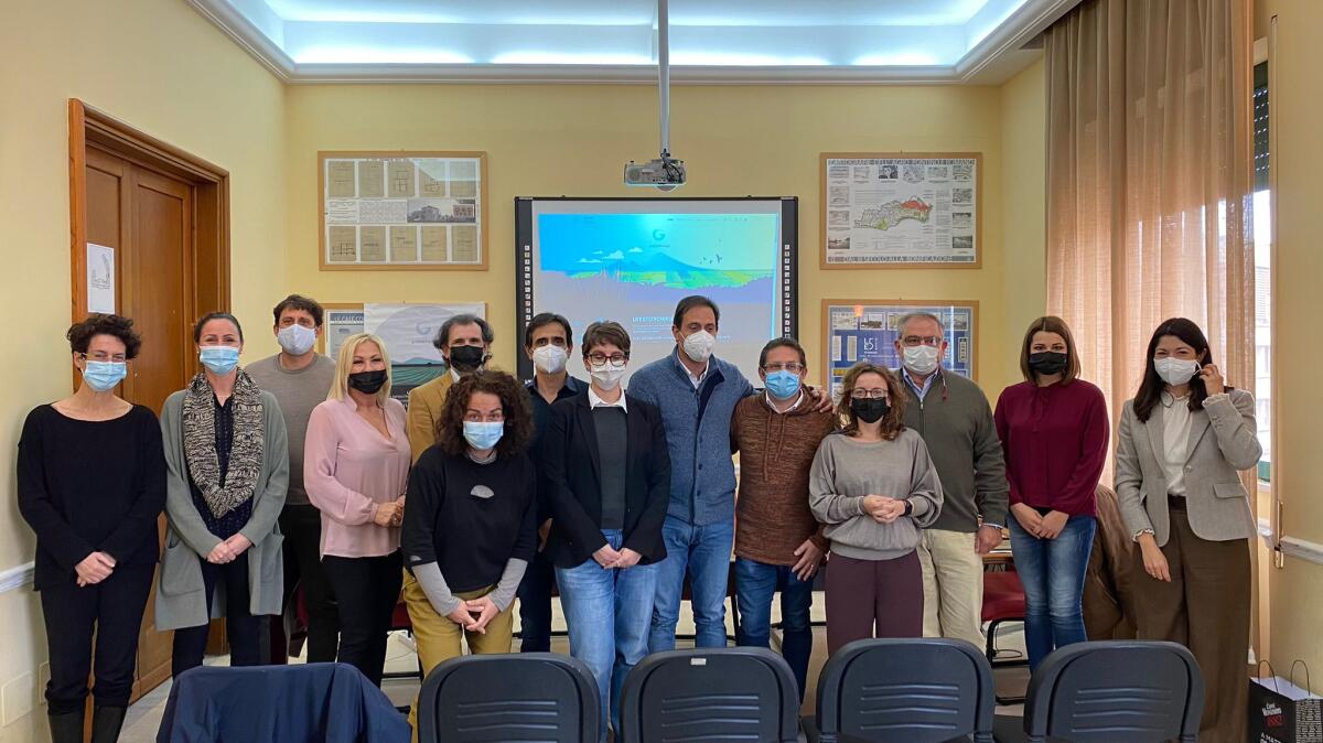 Progetto Greenchange: incontri e sopralluoghi nei cantieri aperti di Ninfa-Pantanello, fiume Ufente e azienda agricola Gelasio Caetani. - 