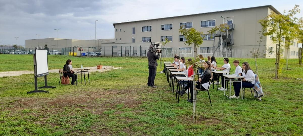 L’Istituto Rosselli di Aprilia su Rai Uno, protagonista questo sabato della rubrica “Generazione P” di “Uno Mattina in Famiglia”. - 
