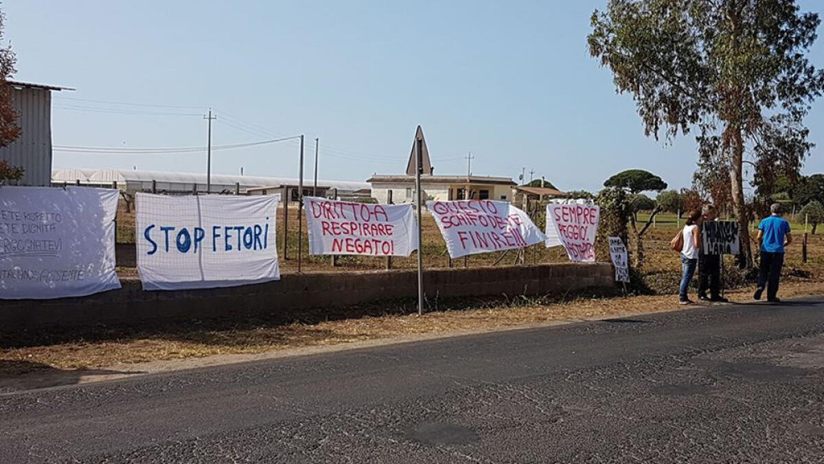 Solidarietà dei Comitati contro la Sep di Pontinia ai cittadini in protesta contro l’impianto di compostaggio della ex Kyklos di Le Ferriere. - 