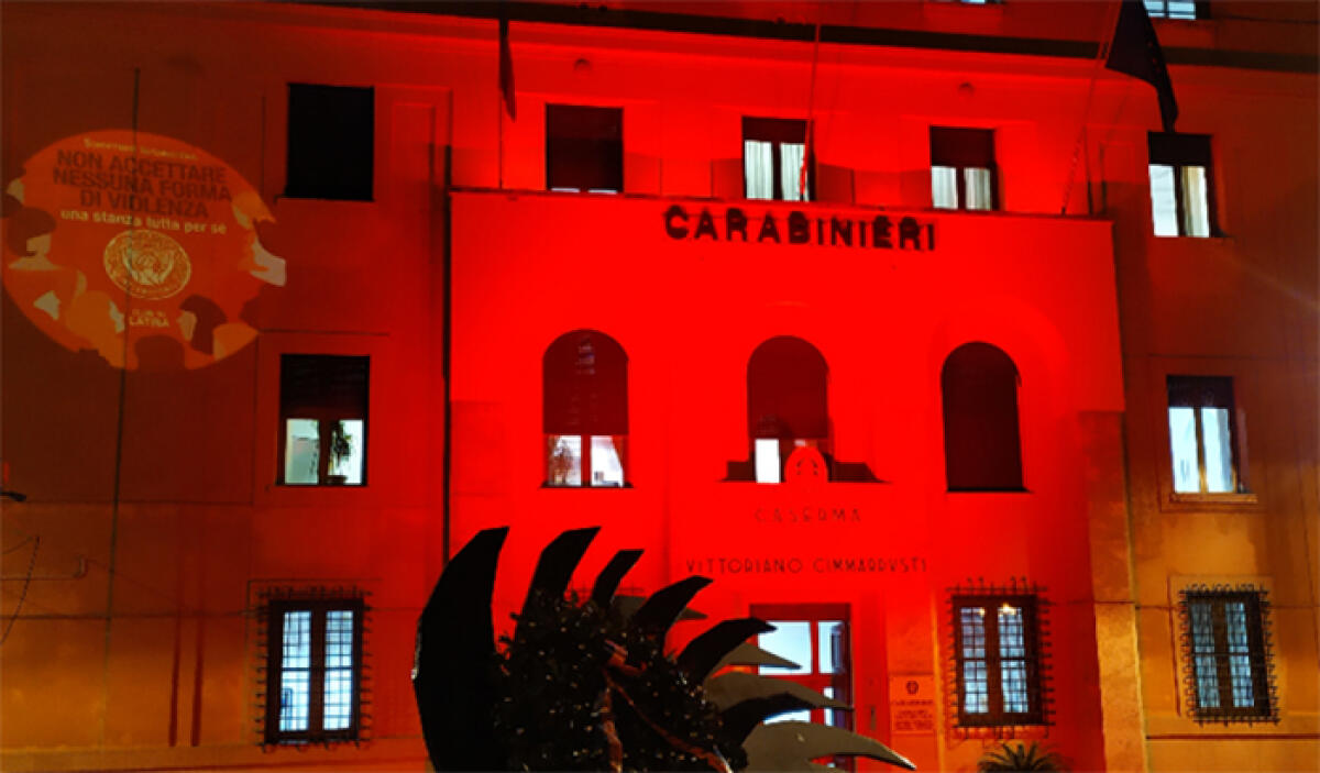 Il Comando Provinciale dei Carabinieri di Latina rende onore alla Giornata Internazionale contro la Violenza sulle Donne. - 