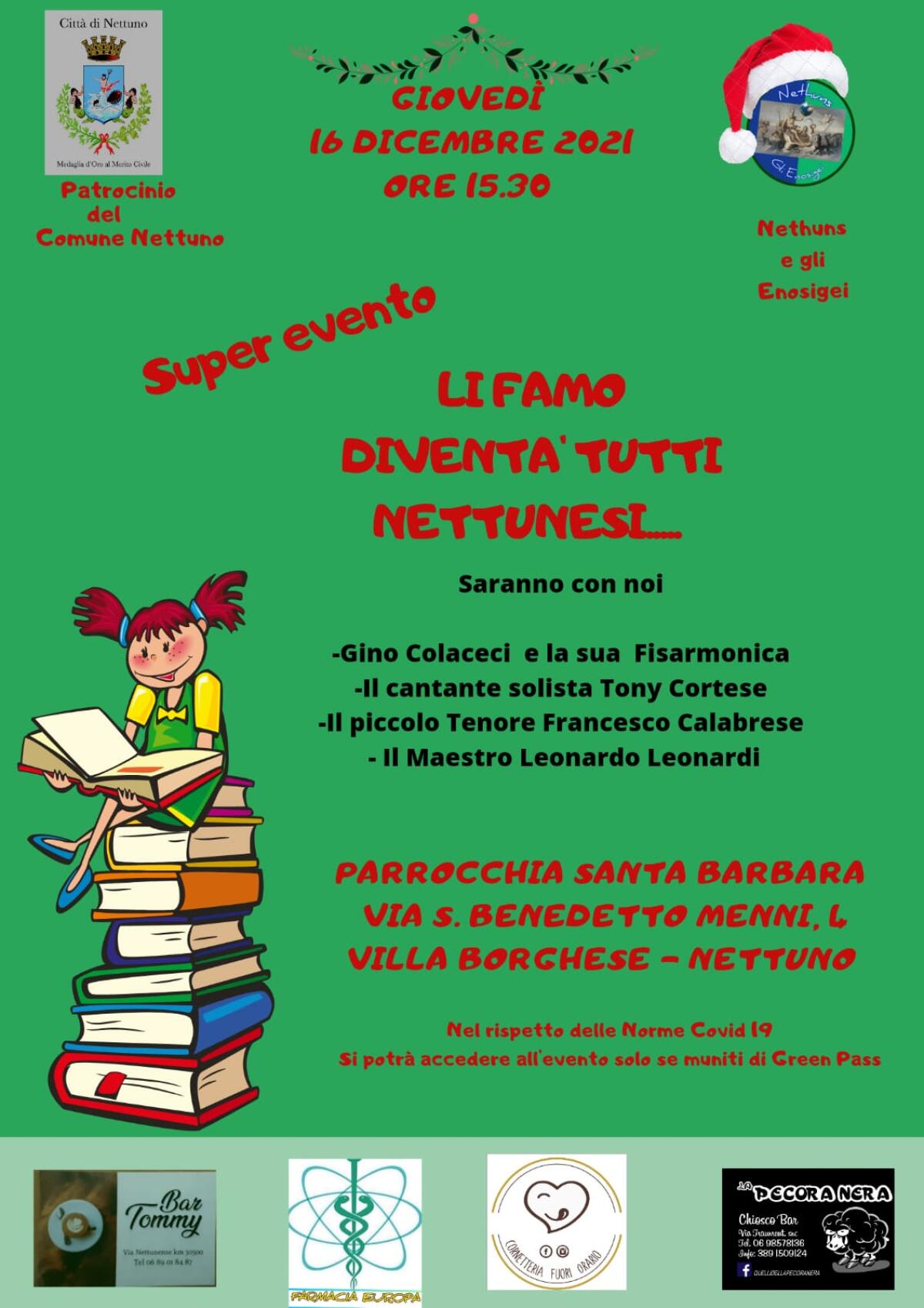 Questo giovedì l'evento "Li famo diventà tutti nettunesi" - 
