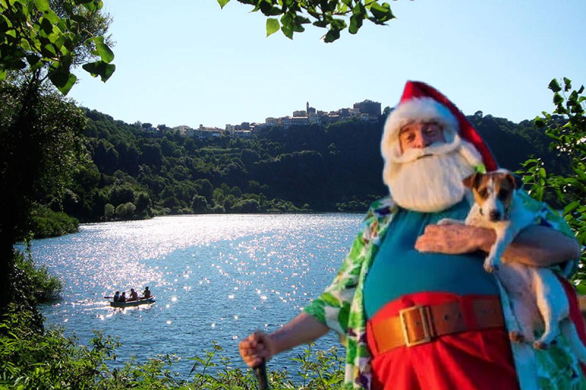 La Camminata dei Babbi Natale e Mercatino Natalizio questa domenica a Genzano. - 