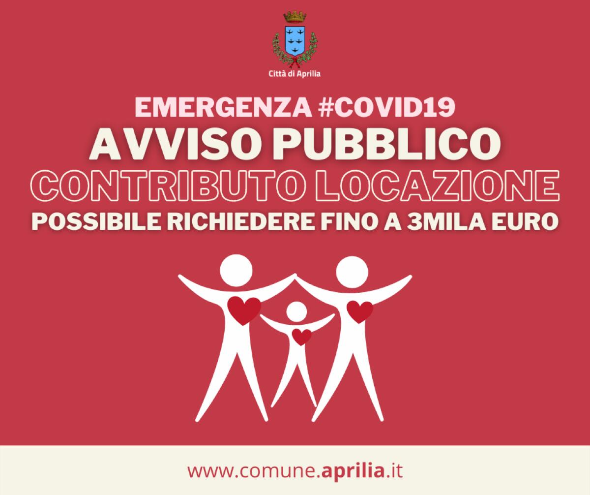Contributi per i canoni di locazione, il Comune di Aprilia precisa: "è possibile richiedere fino a 3mila euro". - 