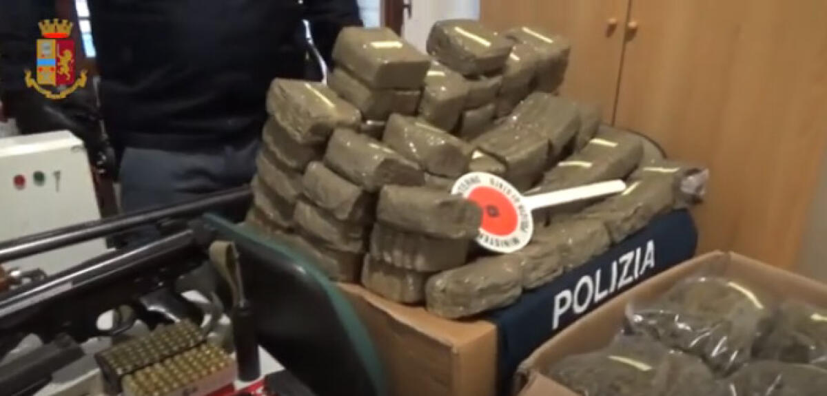 75 chili di droga e un arsenale, 7 persone tra Latina e Fondi in arresto FOTO e VIDEO - 