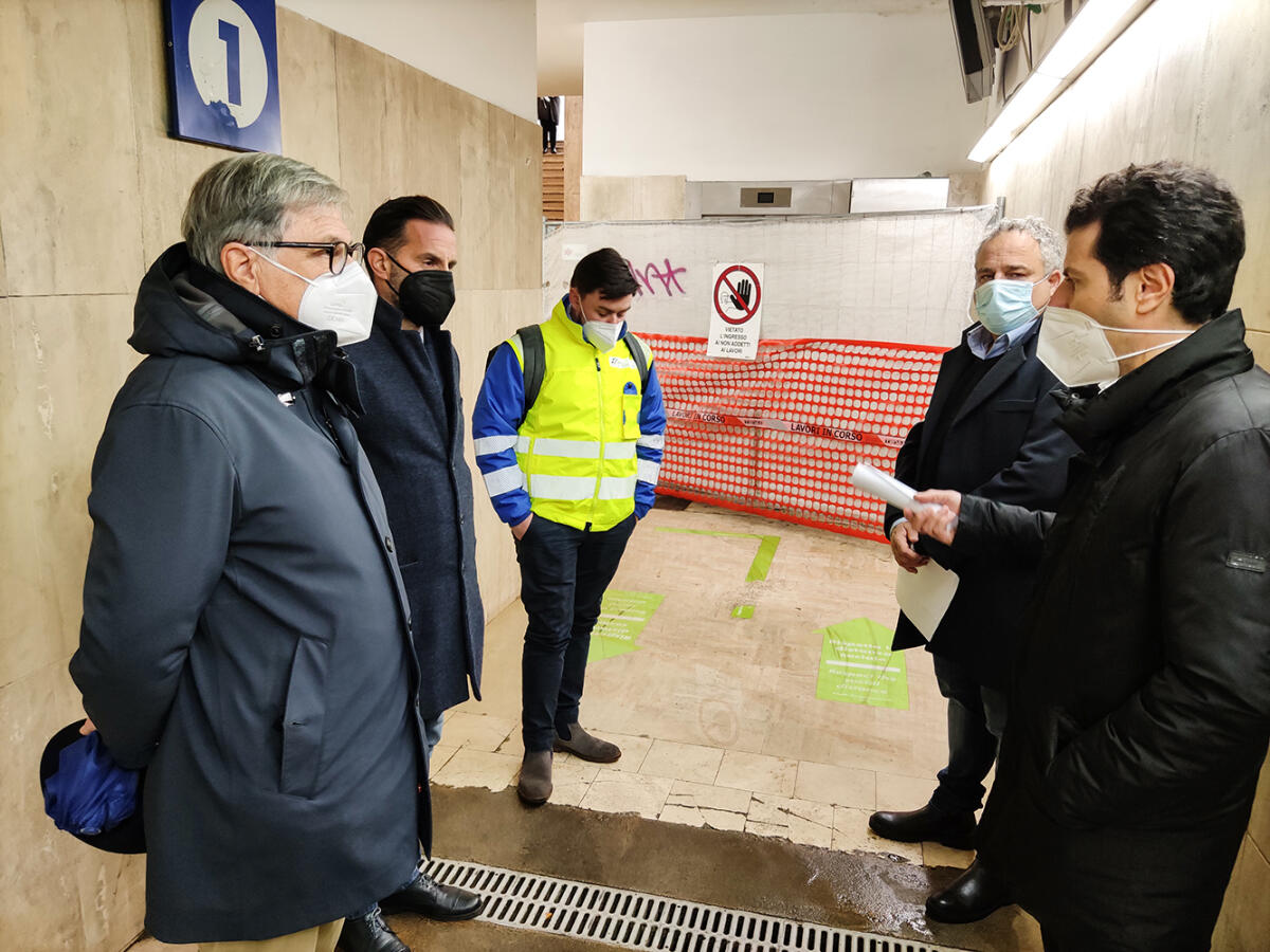 Incontro sulla stazione di Cisterna tra Comune e RFI su videosorveglianza, attivazione ascensori e allagamenti del sottopasso - 