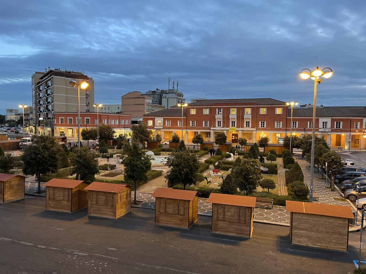 Al via l’allestimento del Villaggio di Natale 2021 di Latina - 