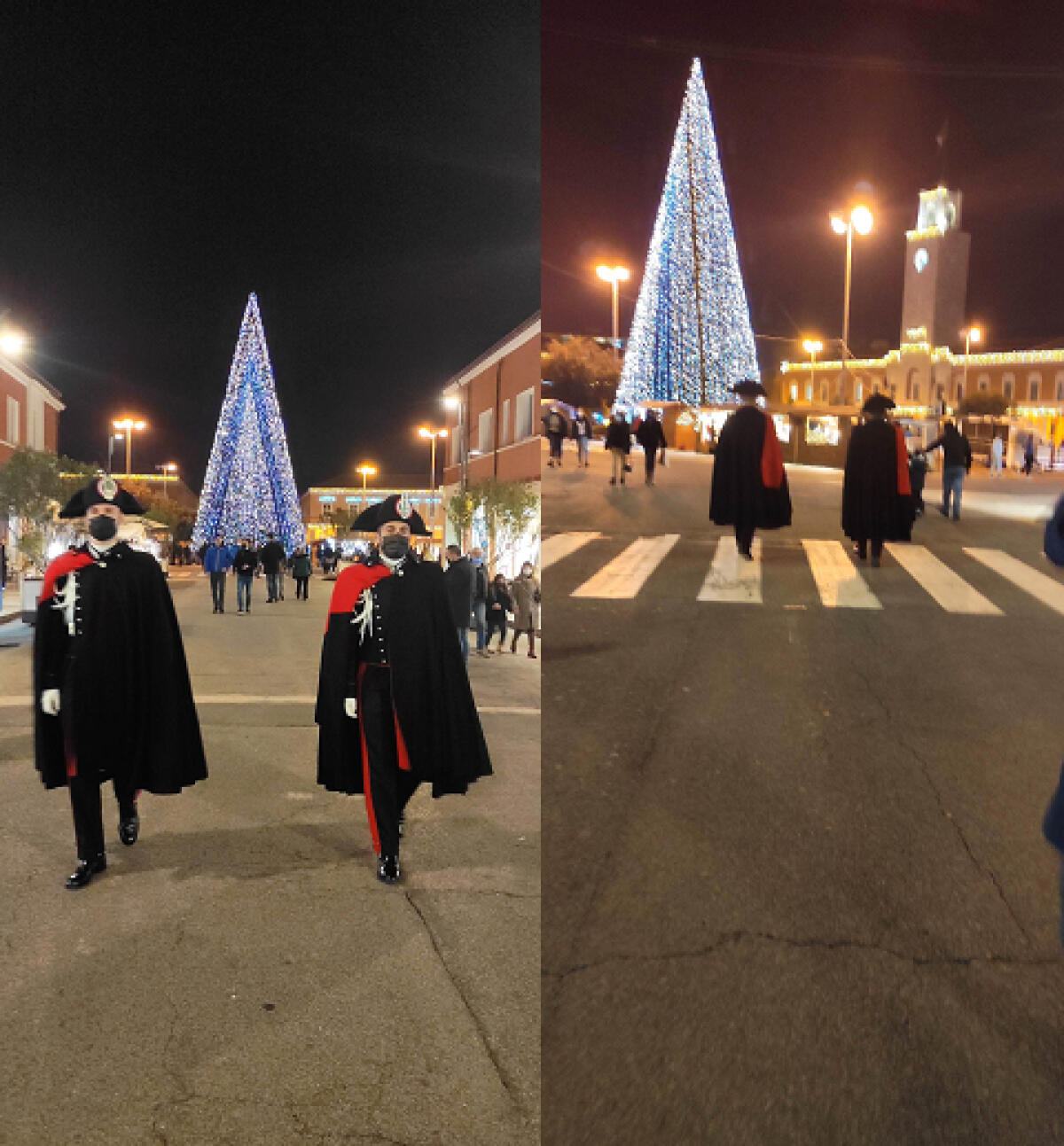 A Gaeta, Terracina ed Aprilia carabinieri con mantello e sciabola per Natale - 