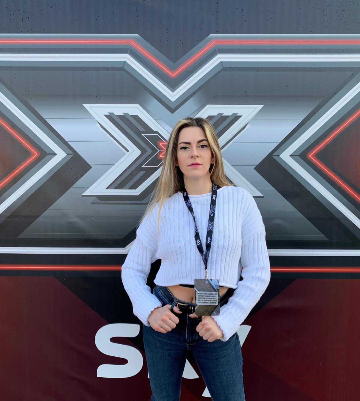 Alla finale di X-Factor, la giovane ballerina di Bassiano Alessia Campagna - 