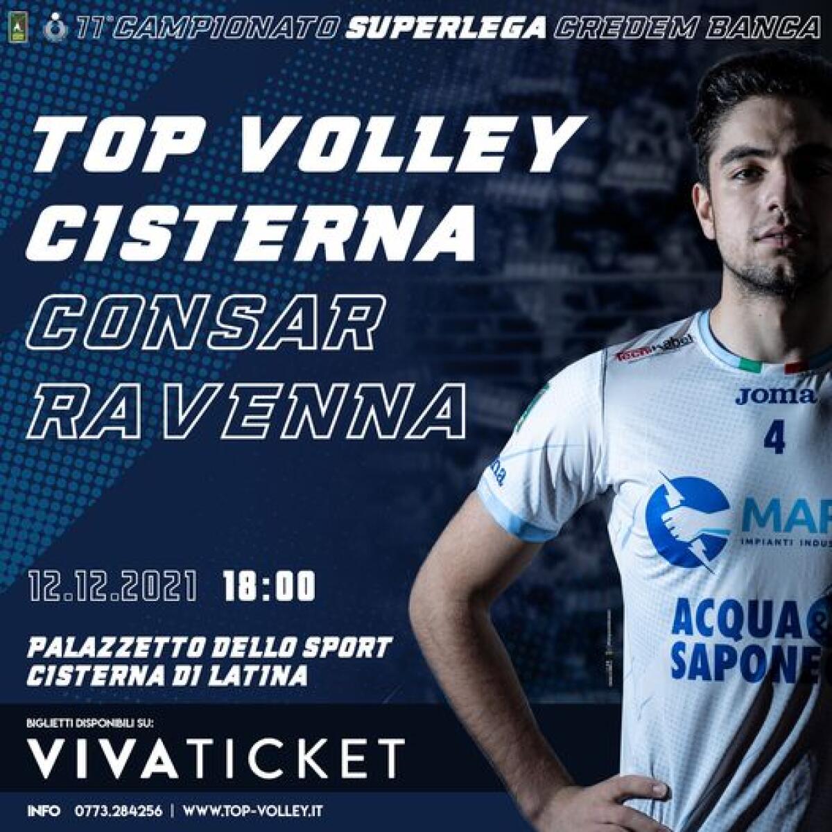 Volley di Superlega: sfida cruciale per Top Volley Cisterna questa domenica contro Ravenna. - 