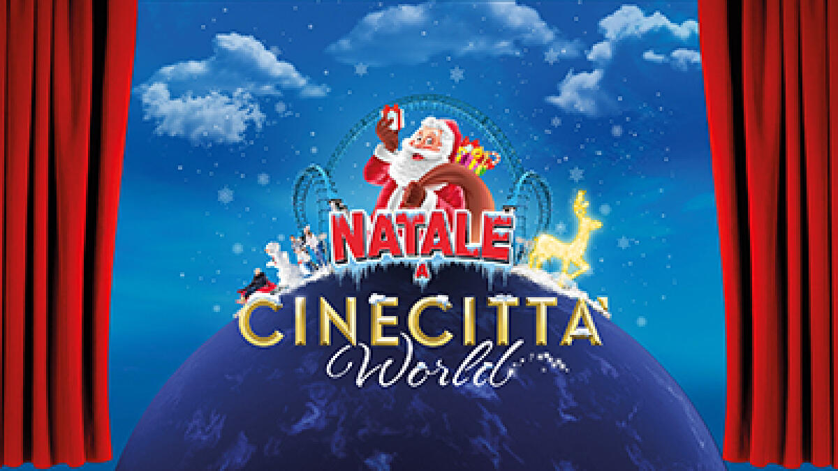 Natale al Cinecittà World: il parco divertimenti aperto anche il 25 Dicembre e poi grande festa di Capodanno. - 