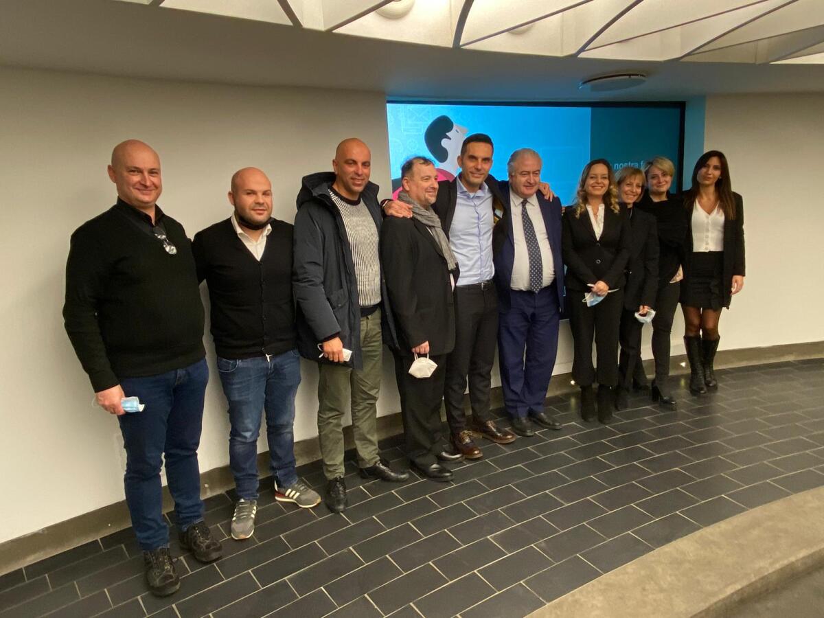 Daniele Sperlonga confermato segretario generale della SLP Cisl di Latina, il sindacato dei postali. - 