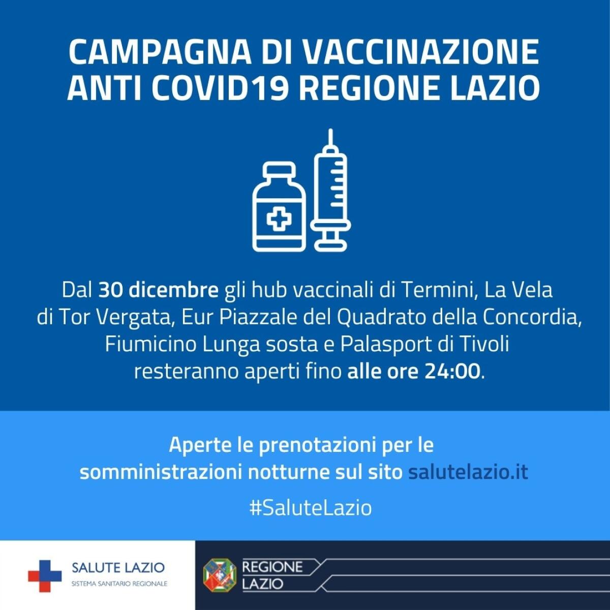 Superati ieri nel Lazio i 61mila vaccini, un terzo in più del target nazionale. Dosi booster: superato 1,9 milioni di dosi somministrate. - 