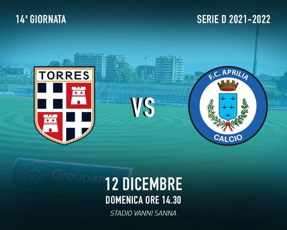 Calcio di serie D: in campo questa domenica per la 14esima di campionato. L’Aprilia in Sardegna sfida il Torres. - 