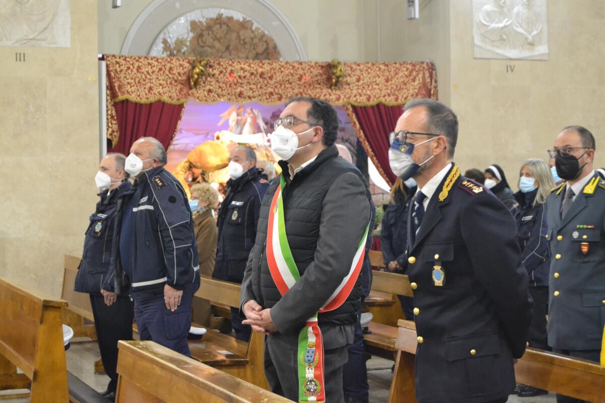 Il corpo di Polizia Locale di Aprilia e l’Amministrazione comunale festeggiano San Sebastiano. - 