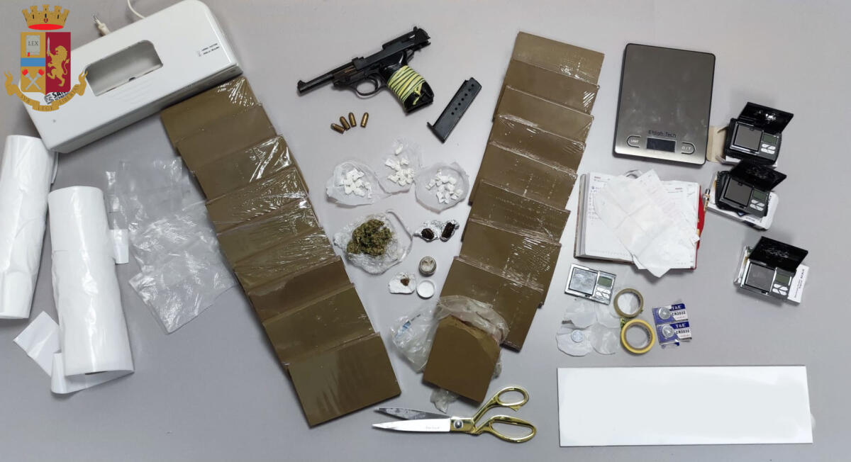 10 arresti tra Roma e provincia da parte della Polizia. Rapina, furto, armi e spaccio alcune dei reati contestati. - 