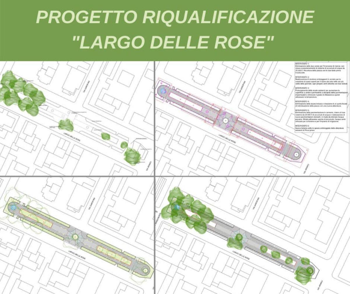 Il Comune di Aprilia riceve 420mila euro di finanziamento ministeriale per  riqualificare “Largo delle Rose”. - 
