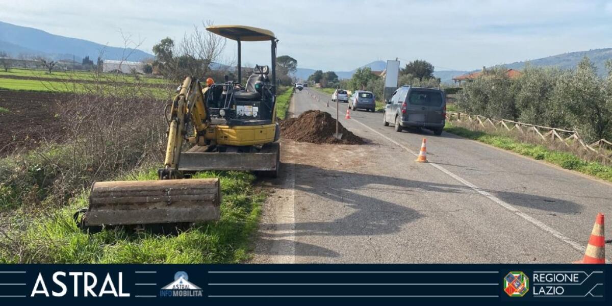 Viabilità, senso unico alternato sulla 156 dei  Monti Lepini per lavori - 