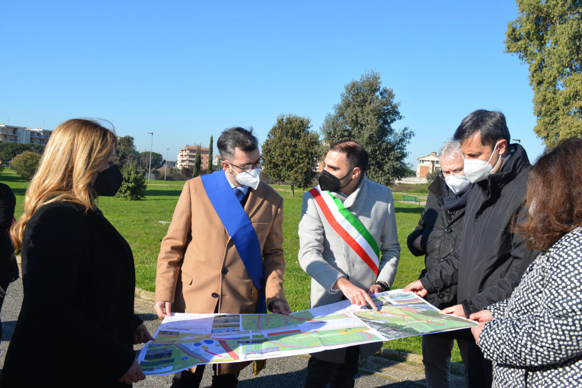 "Bando Periferie", parte il cantiere per la riqualificazione di Santa Palomba a Pomezia. Lavori per 8 milioni di euro. - 