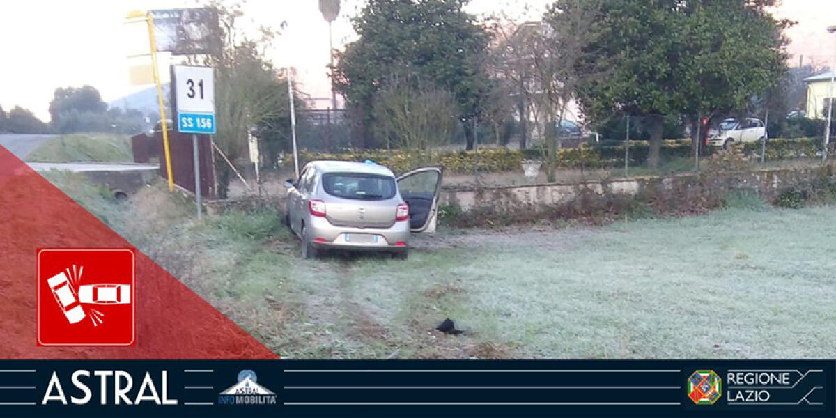 Auto fuori strada sulla 156 dei Monti Lepini, all’altezza di Ceriara, e incidente all’alba anche sulla Pontina. - 