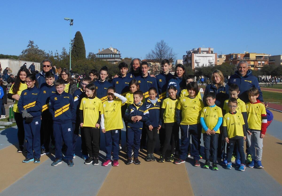 La Runforever Aprilia con 26 promesse ai Campionati Provinciali di Atletica Leggera - 