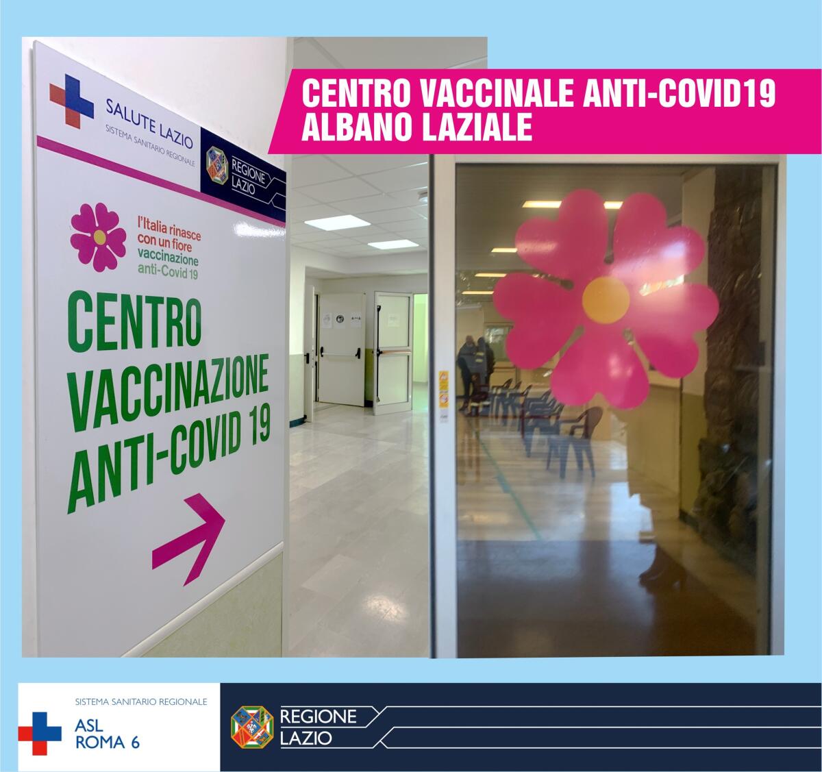 In funzione il nuovo centro vaccinale pediatrico all’ospedale San Giuseppe di Albano. - 