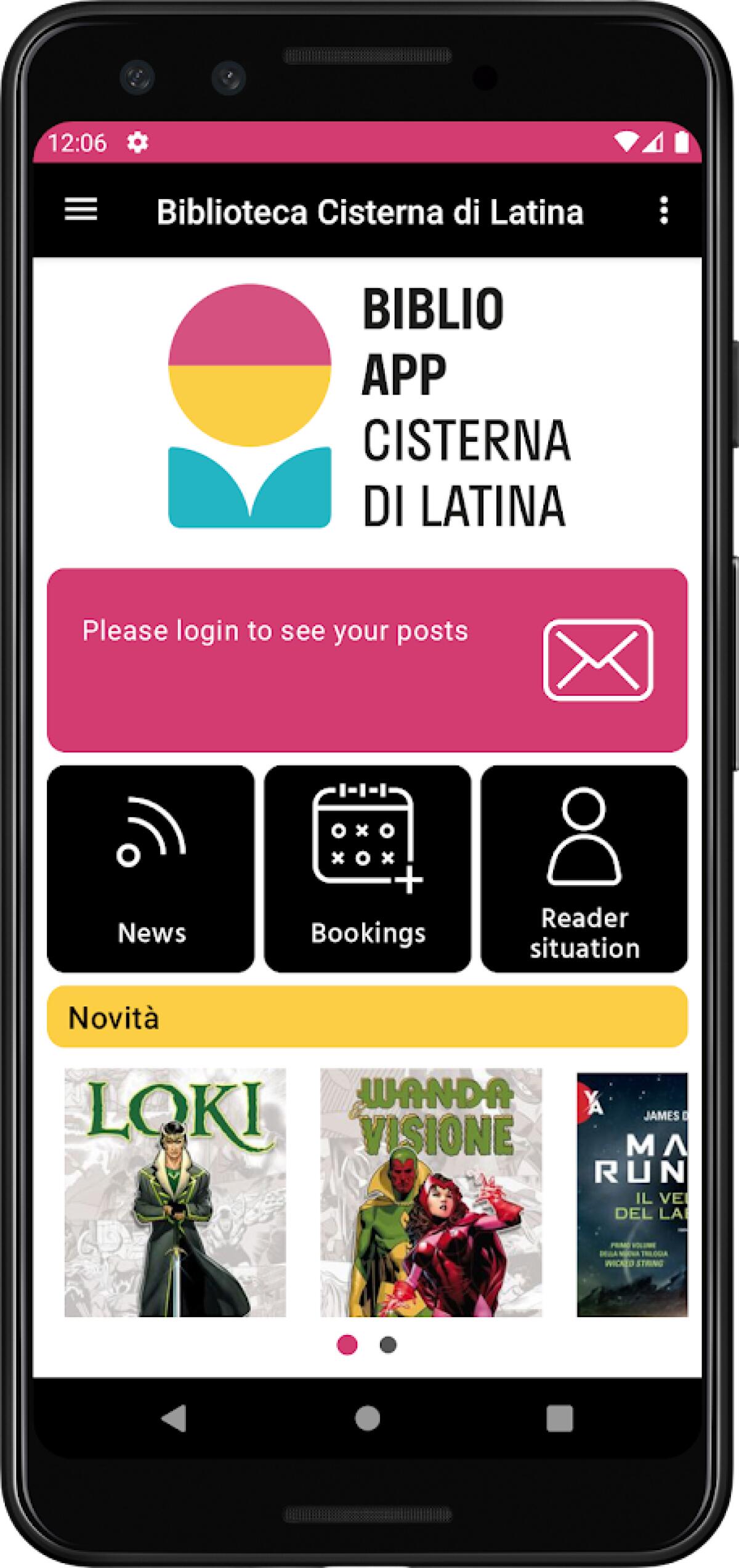 La biblioteca di Cisterna sul palmo di una mano: oggi la presentazione dell’App “BiblioCisterna”. - 