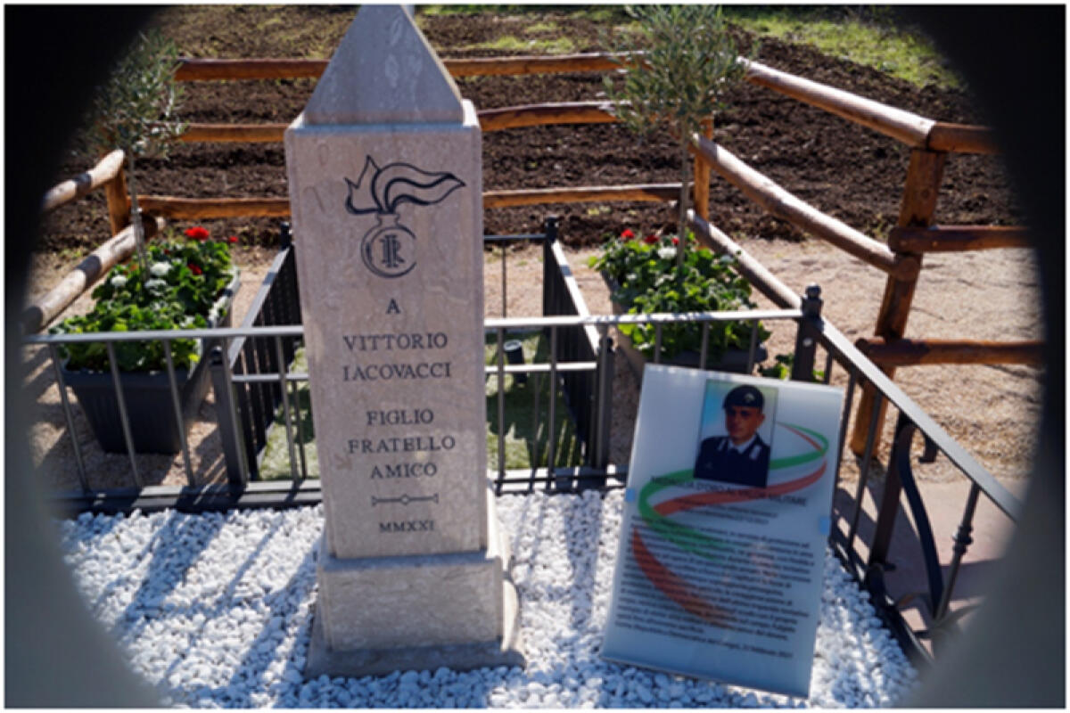Un monumento a Sonnino per ricordare il militare Vittorio Iacovacci ucciso in Congo - 