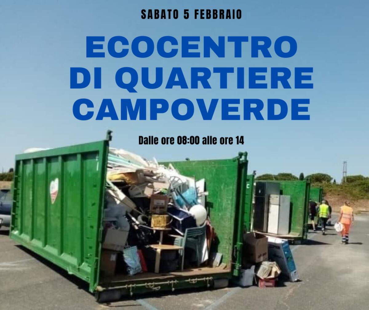 L’“Ecocentro di Quartiere” della Progetto Ambiente di Aprilia oggi a Campoverde. - 