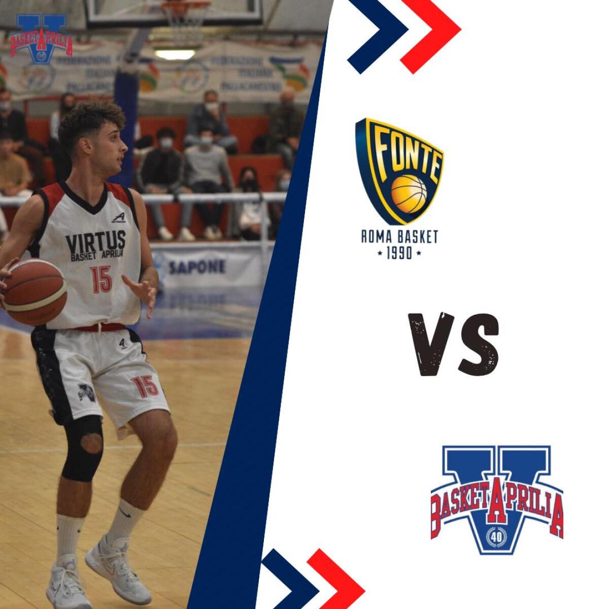 Basket maschile serie C Silver: la Virtus Aprilia oggi sul campo della Fonte Roma. - 