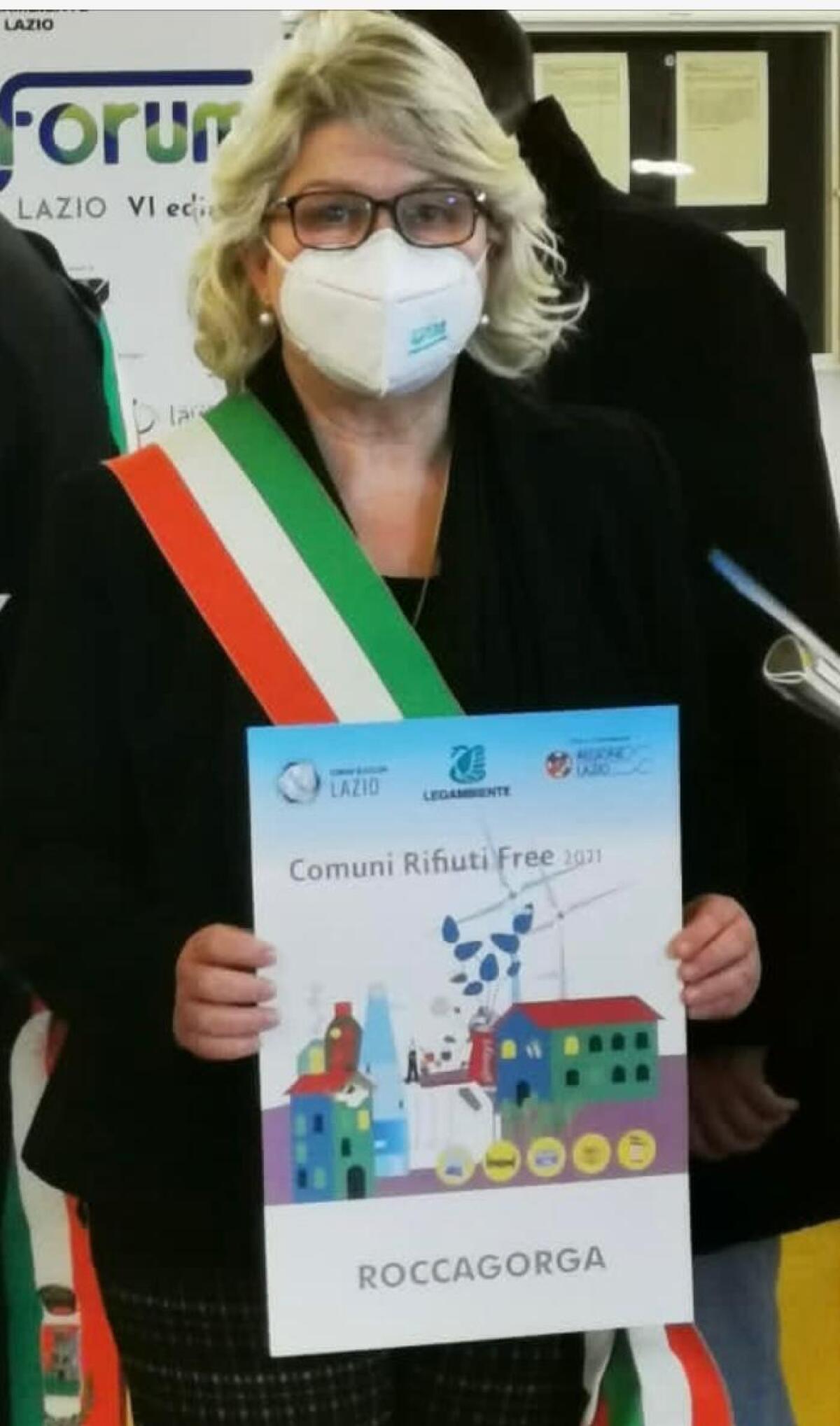 Il Comune di Roccagorga è stato premiato come “Comune riciclone” del Lazio - 