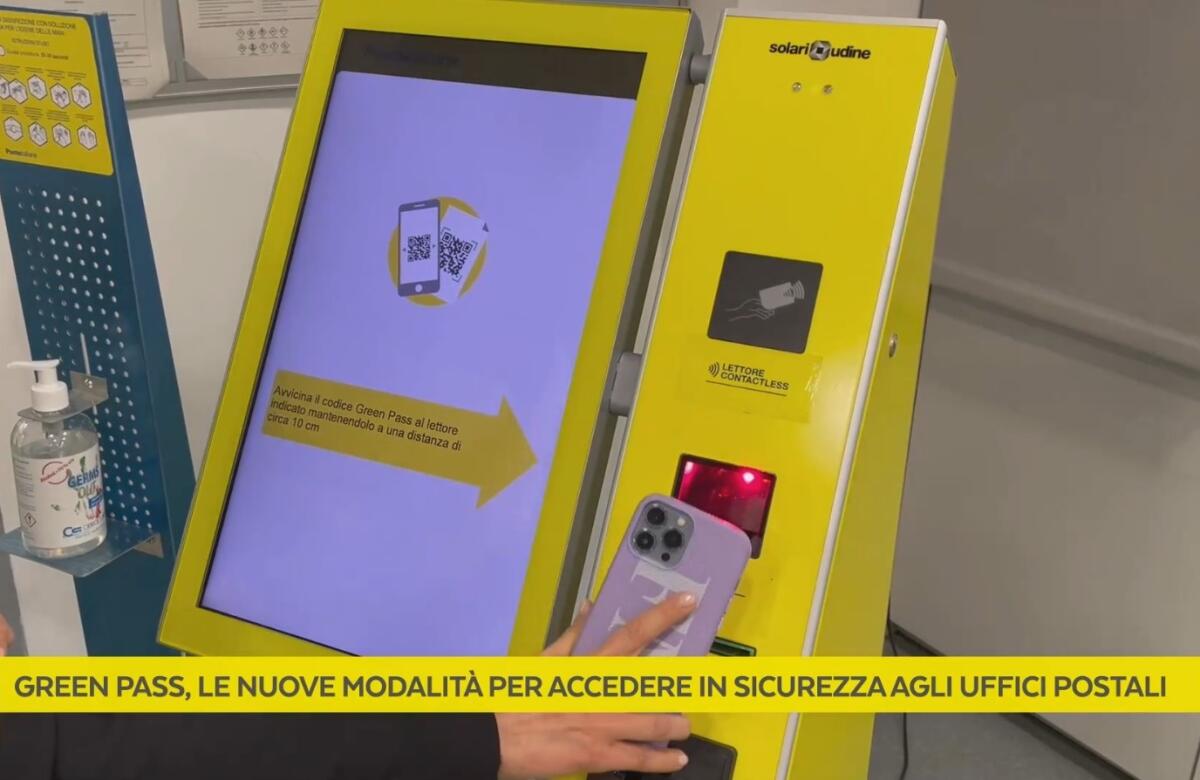 Attivate da oggi le modalità di controllo per l’accesso agli Uffici Postali di Latina e provincia con il Green Pass. - 