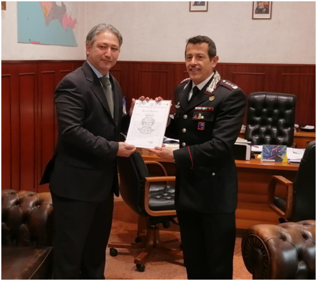 Encomio all’Appuntato Giuseppe Pane della Sezione Operativa dei Carabinieri di Latina. - 