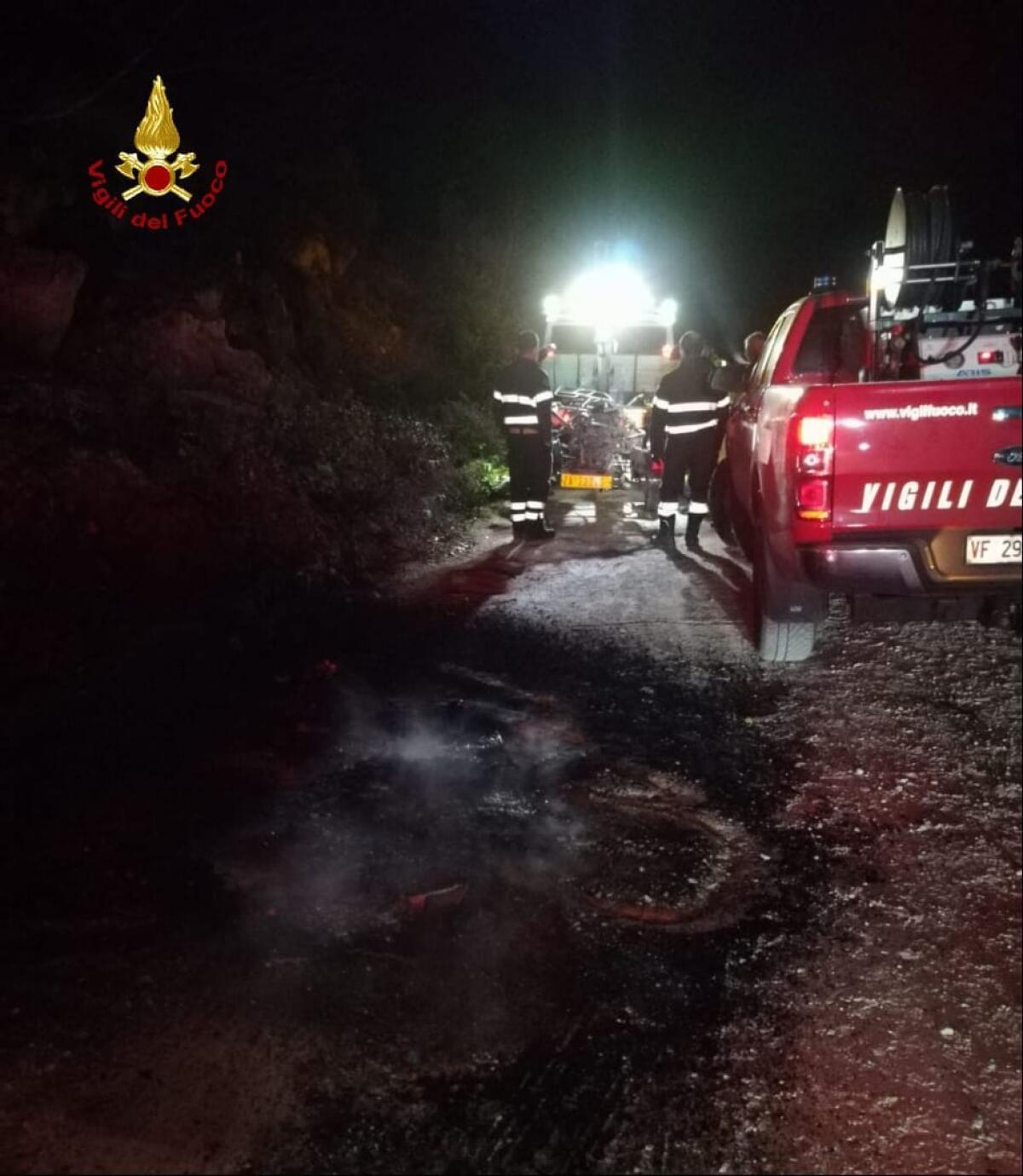 Finiscono con il quad in una scarpata, sul monte Redentore a Formia: due ragazze soccorse dai vigili del fuoco. - 
