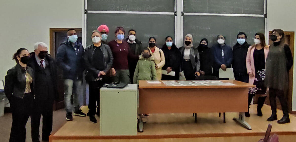 Progetto Prima il Lavoro - Consegnati i certificati del corso di italiano per stranieri livello A2 organizzato dal Comune di Cisterna e dal CPIA di Latina - 