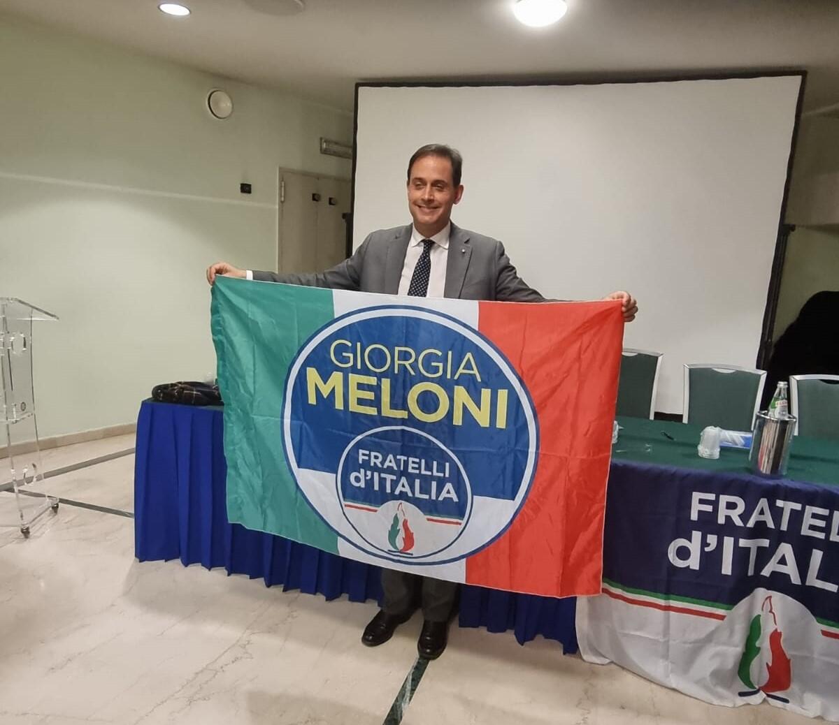 Il consigliere comunale di Aprilia Domenico Vulcano ufficializza il suo ingresso in Fratelli d'Italia - 