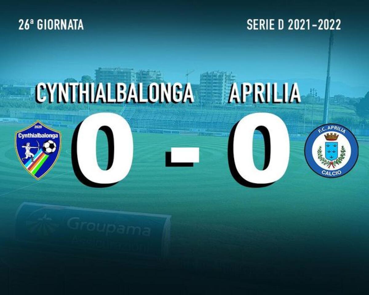 Finisce zero a zero tra Cynthialbalonga e Aprilia Calcio - 