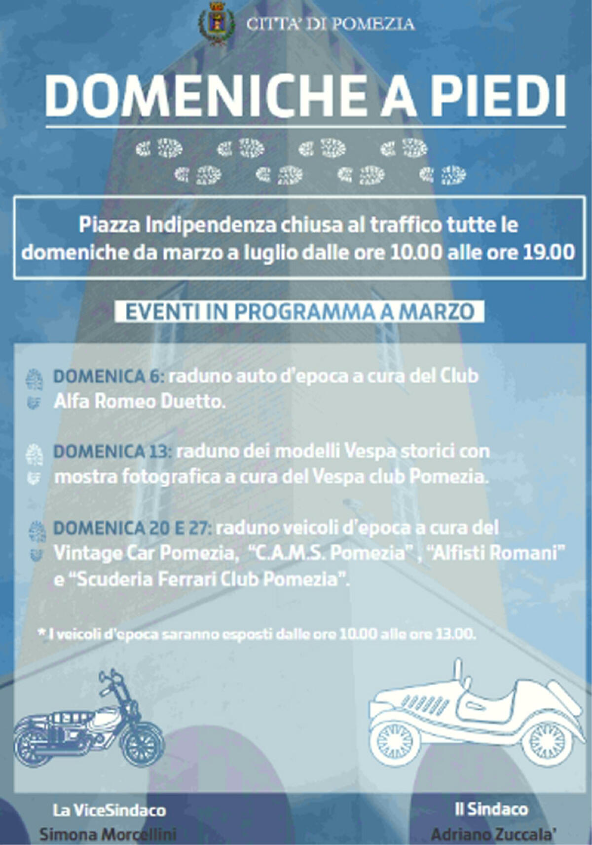 Pomezia, da marzo tornano le domeniche a piedi - 