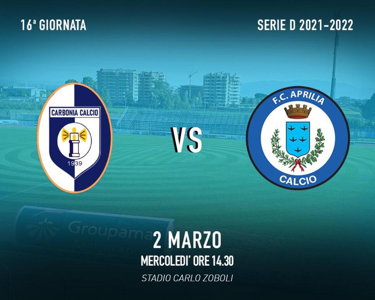 Calcio di serie D: questo mercoledì in campo per 26 recuperi. L’Aprilia affronta fuori casa il Carbonia. - 