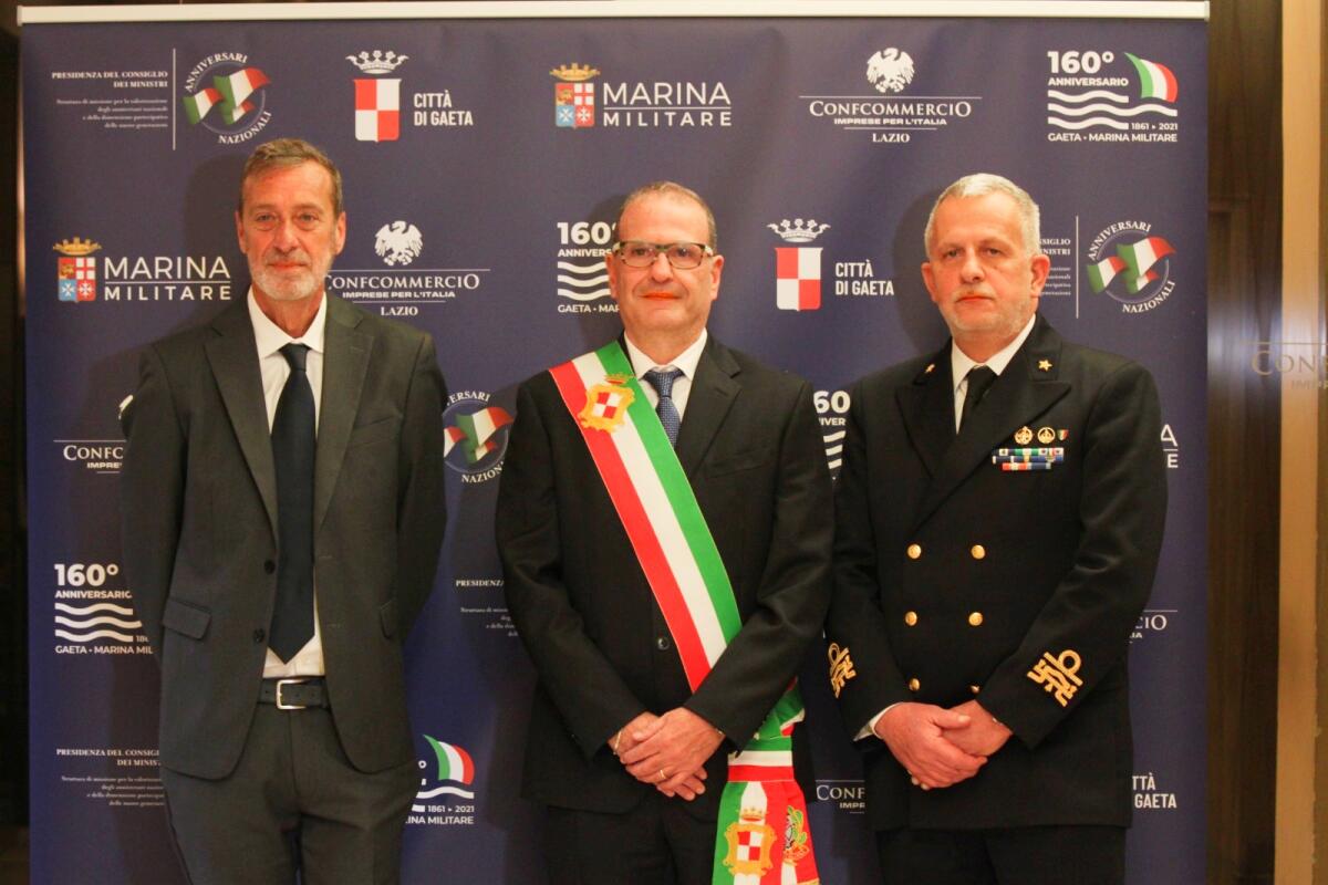 Nella sede di Confcommercio nazionale presentata l'iniziativa “Gaeta e la marina militare: un legame storico lungo 160 anni” - 