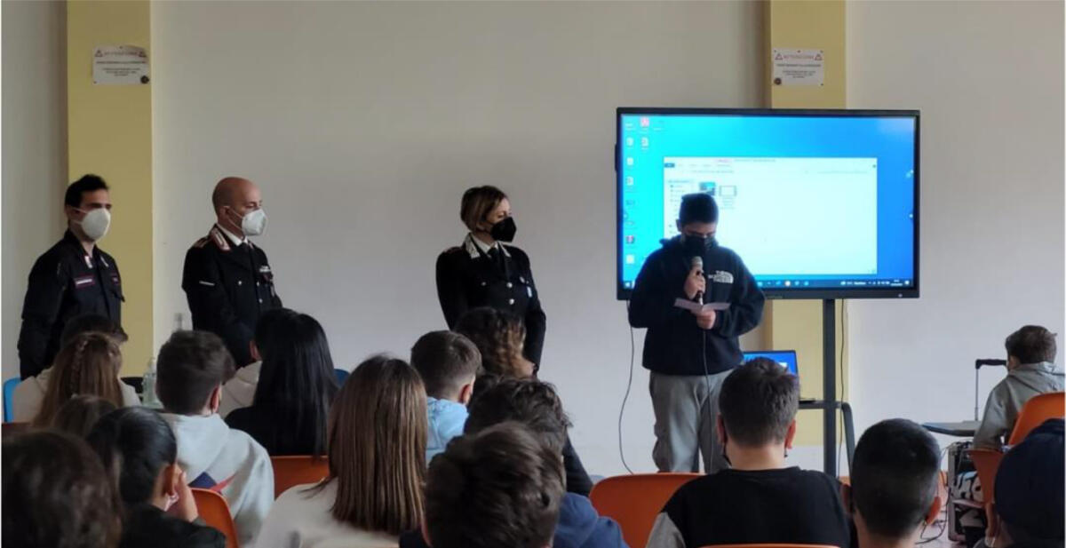 I Carabinieri alla Cena di Latina e alla Verga di Pontinia per formare i più giovani alla cultura della legalità - 