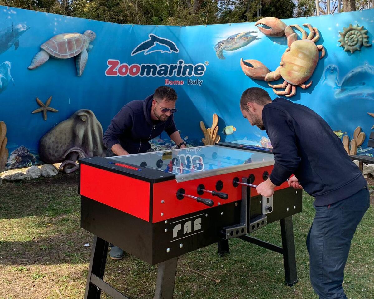 Calcio Balilla per la Festa del Papà allo Zoomarine - 