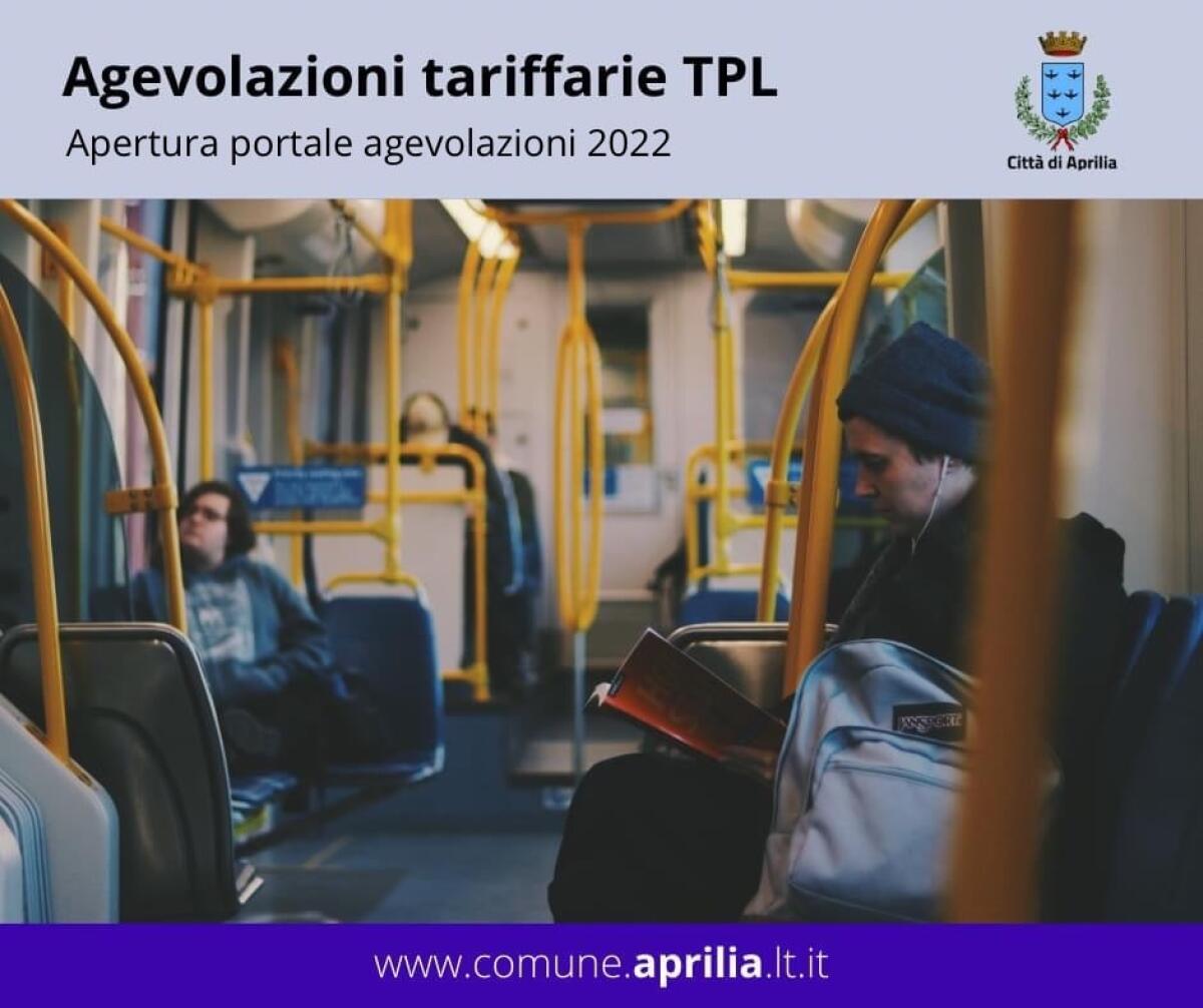 Trasporto Pubblico Locale, il Comune di Aprilia: da marzo è possibile richiedere l’agevolazione tariffaria 2022. - 