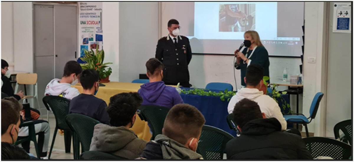 “Formazione della cultura della legalità”: Proseguono le conferenze dei Carabinieri presso gli istituti superiori della Provincia di Latina. - 
