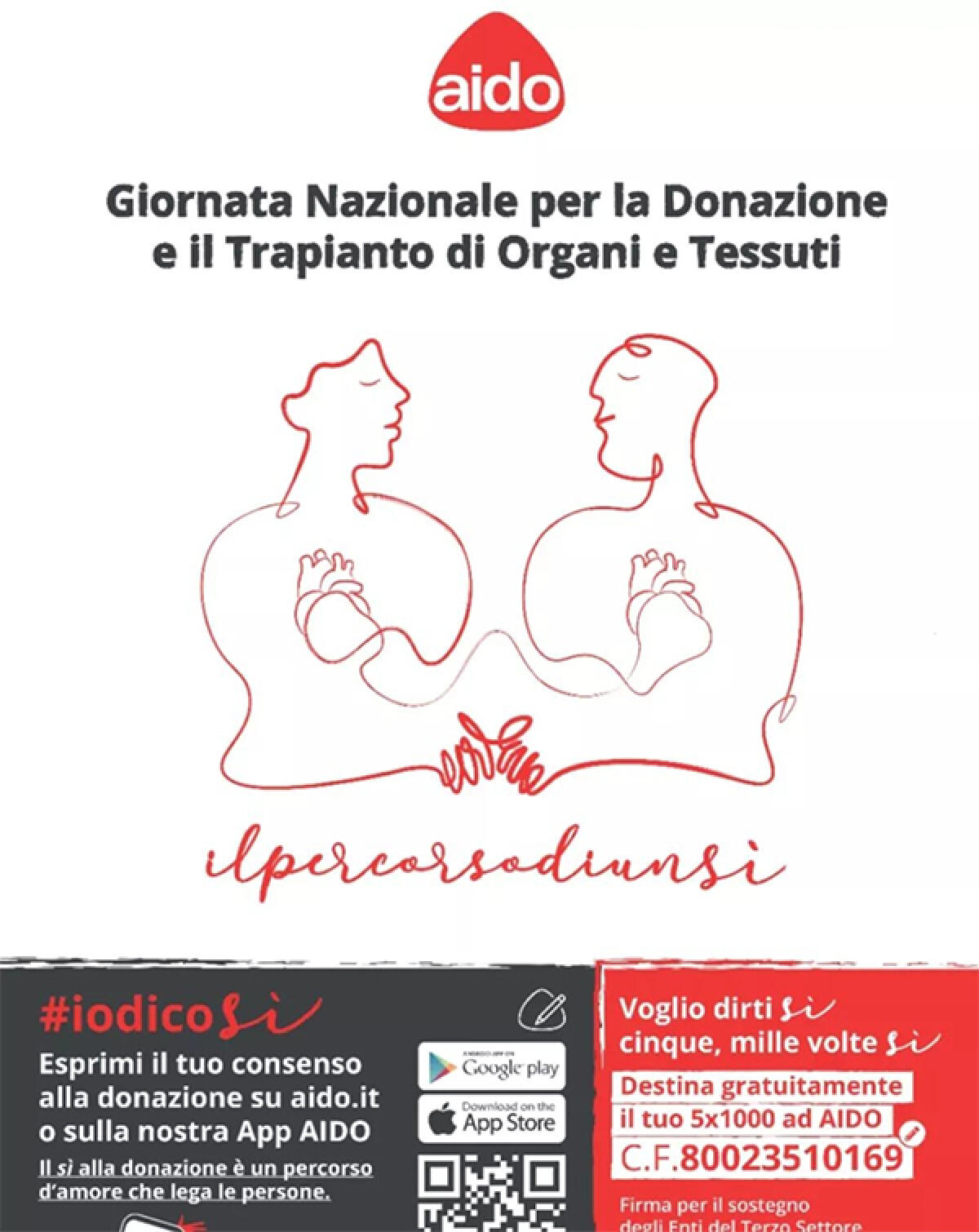 Giornata Nazionale della Donazione e del Trapianto: infopoint dell’Aido questa domenica in vari centri della provincia di Latina. - 