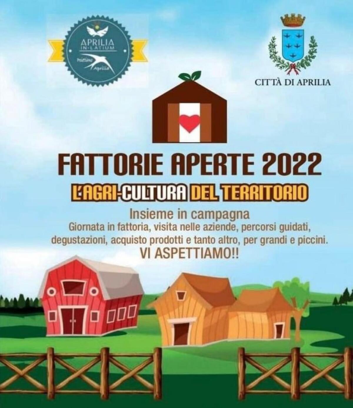 “Fattorie Aperte” questa domenica ad Aprilia, con visite, percorsi guidati e degustazioni. - 