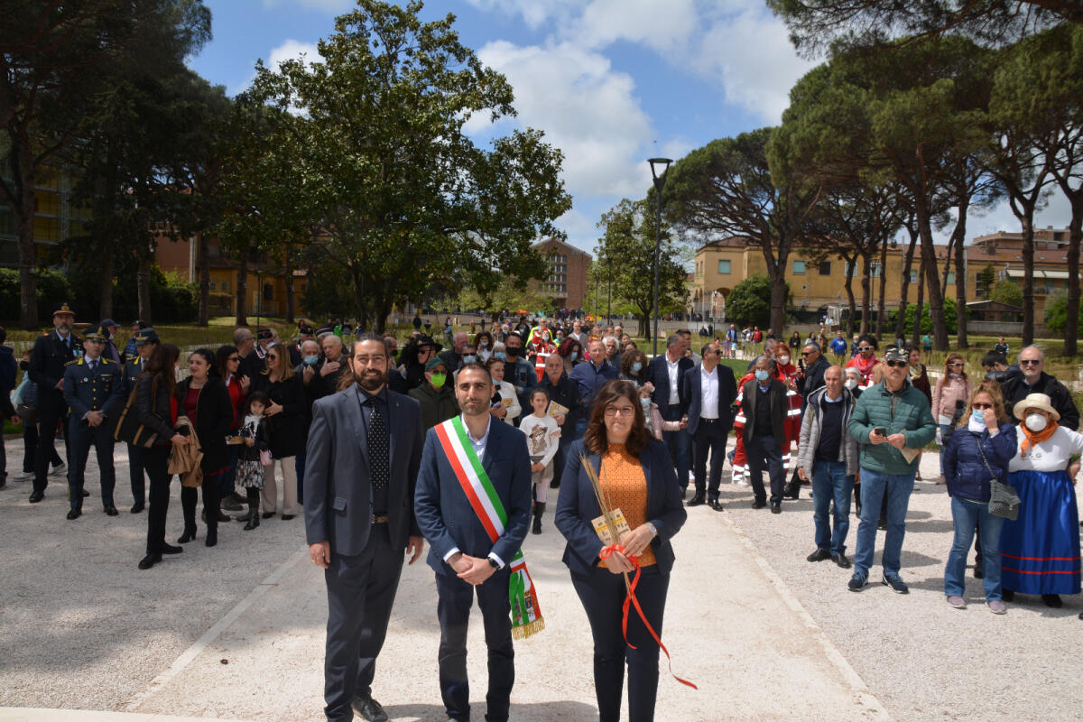 Pomezia celebra il 25 aprile e l’84° anniversario di Fondazione. Inaugurati i nuovi giardini Petrucci. - 