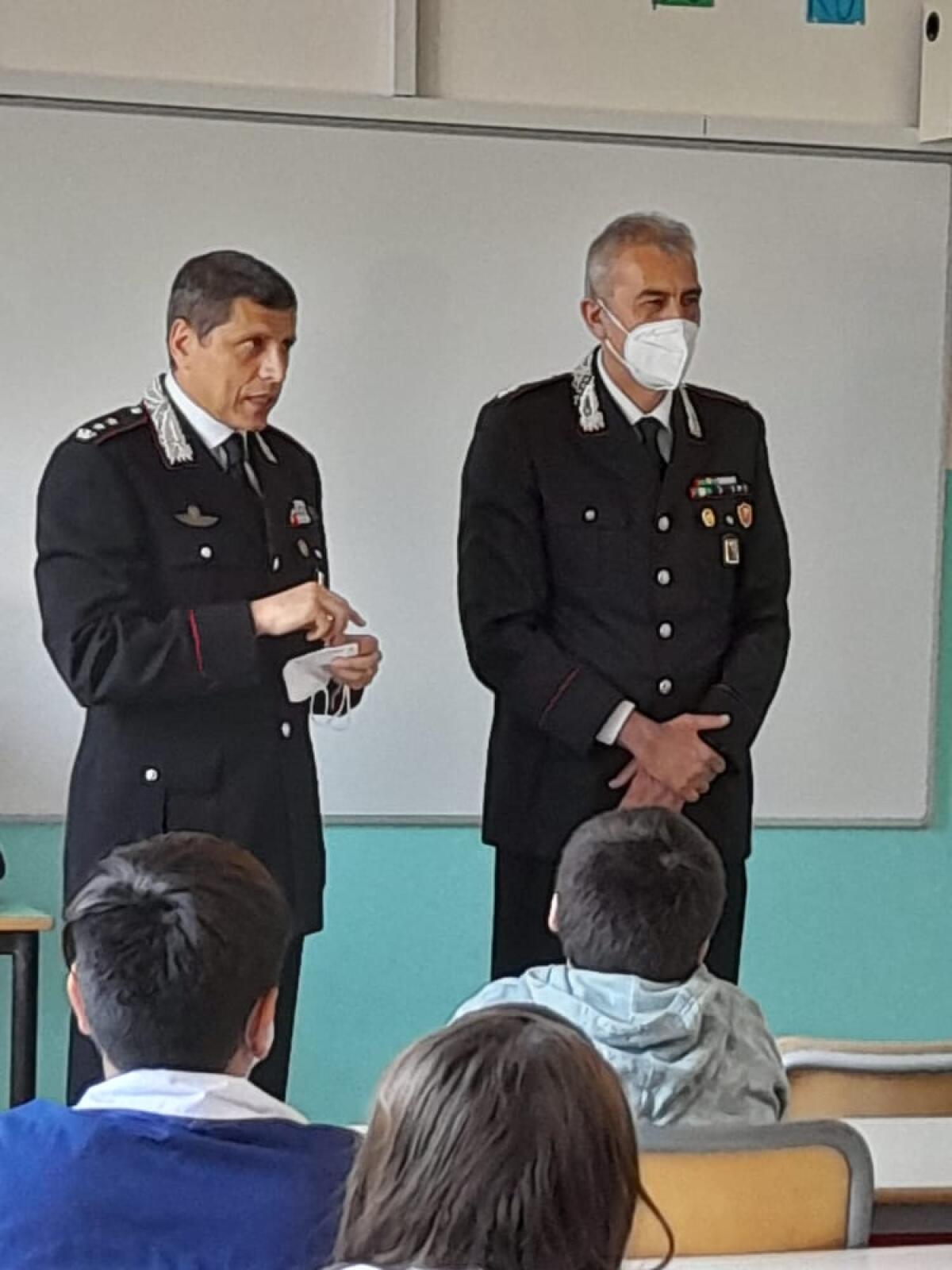 I Carabinieri incontrano gli alunni della primaria Matteotti di Campoverde - 