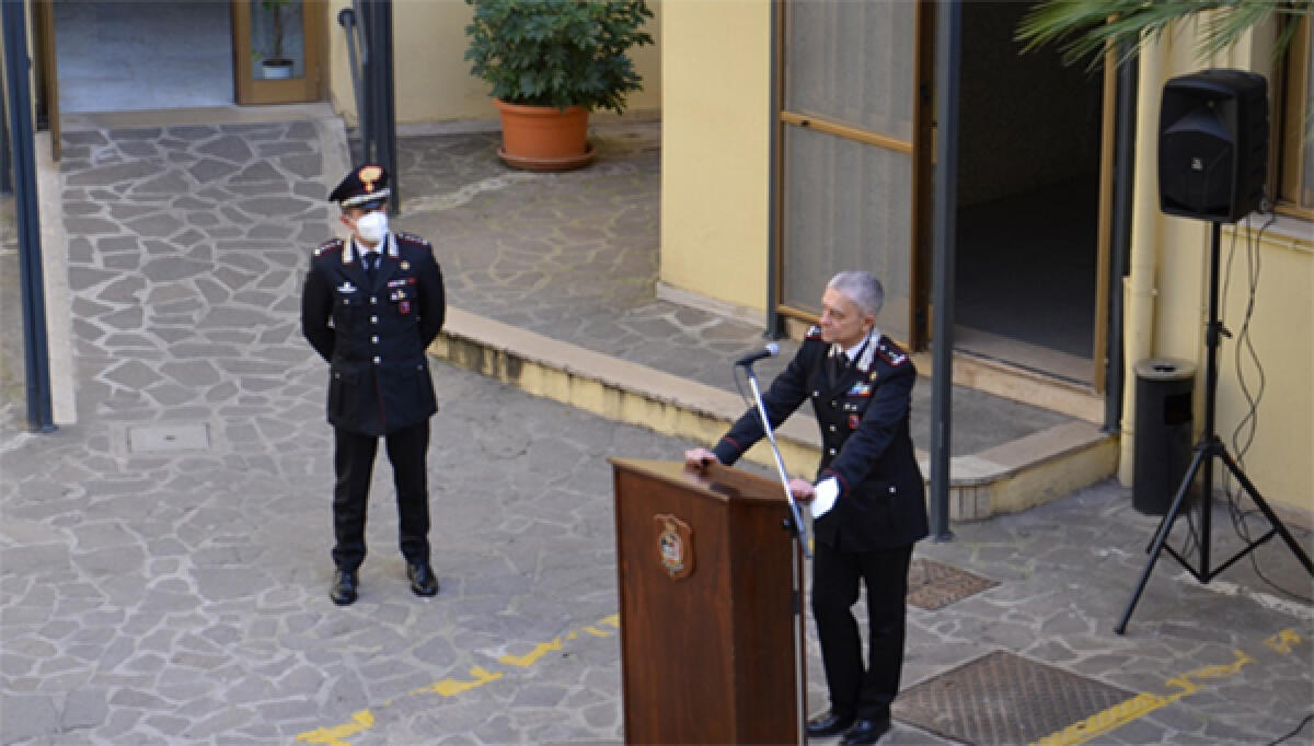 Visita a Latina del Generale di Divisione, Antonio De Vita, Comandante della Legione Carabinieri Lazio. - 