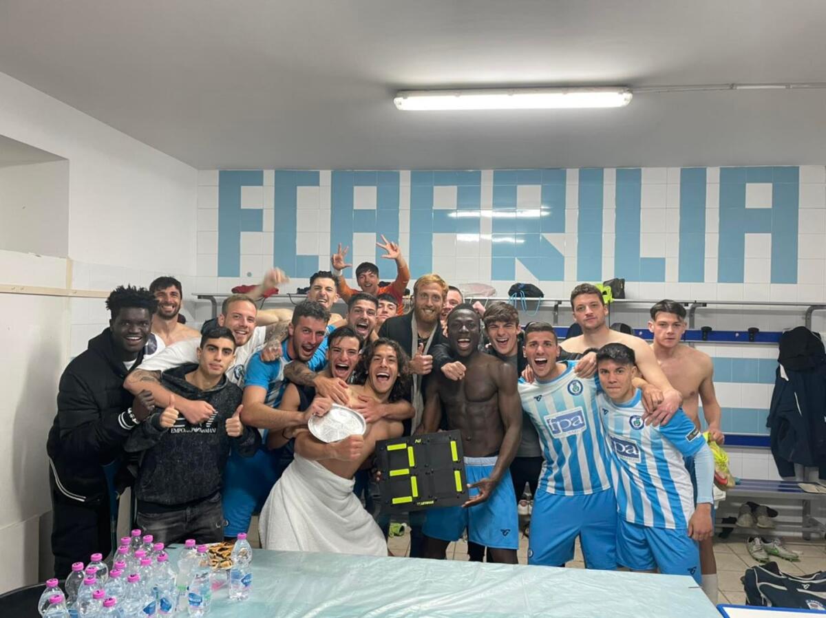 Calcio di serie D, girone G: l’Aprilia sconfigge la capolista Giugliano dopo una prova superlativa. - 