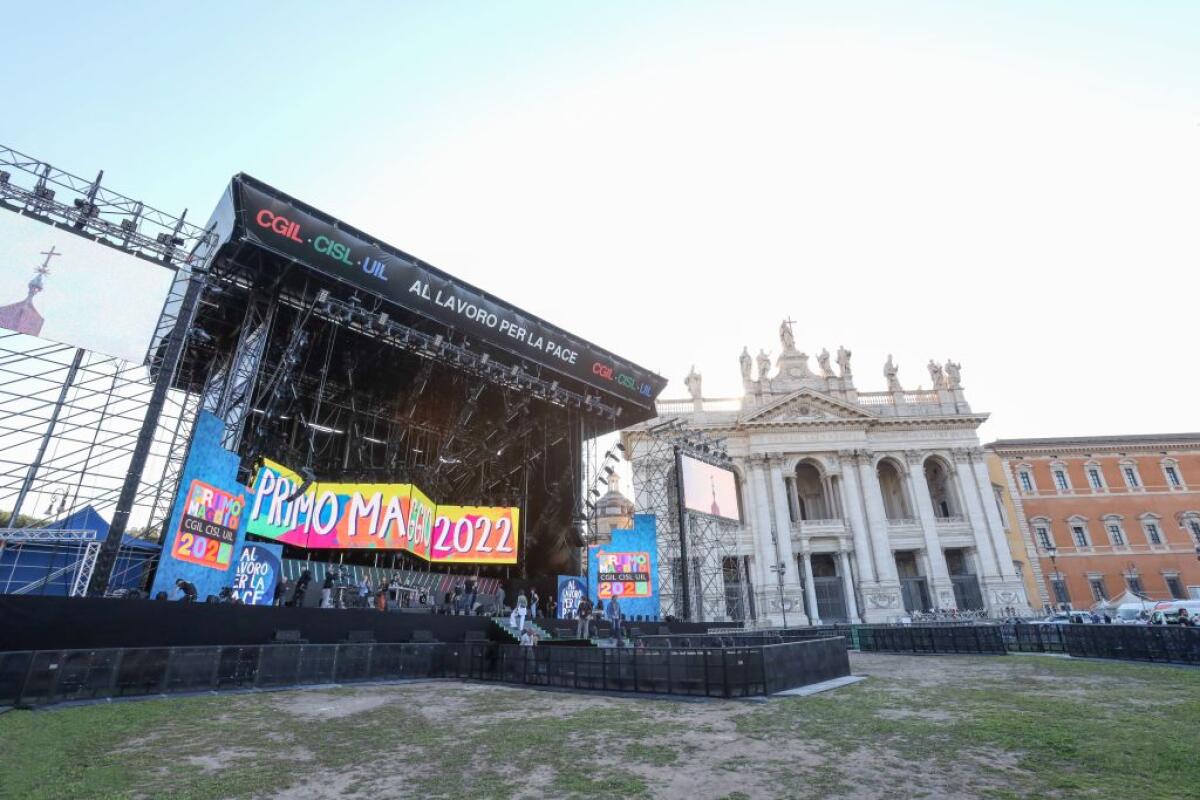 “Al lavoro per la Pace”: ecco chi salirà sul palco del concertone del Primo Maggio 2022 in Piazza San Giovanni a Roma. - 